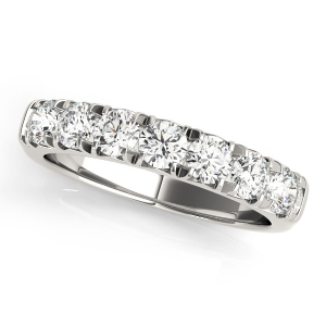 Aubriella 0.21 - 2.10 Carat Lab-Created Round cut Prong 7 Stone Diamond Rings