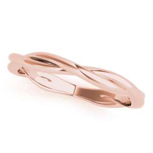  Ani Rose Gold Plain Wedding Rings for Women