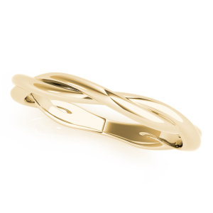  Ani Yellow Gold Plain Wedding Rings for Women