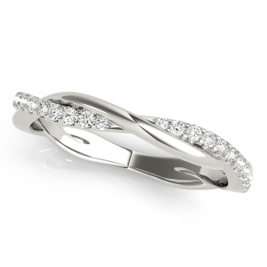 Croia Natural Platinum Diamond for Women Wedding Rings