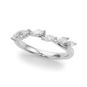 Lab-Created Diamond Prong-Set Eternity Rings