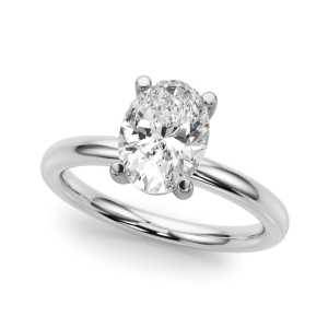 Odella Natural 4 Prong Solitaire Diamond Rings