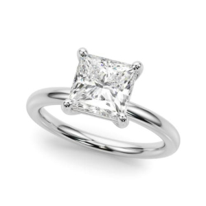 Olif Natural 4 Prong Solitaire Diamond Ring