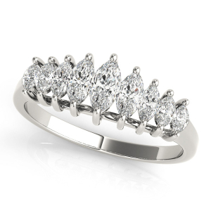 Heavenlee Lab-Created Prong-Set Eternity Diamond Ring