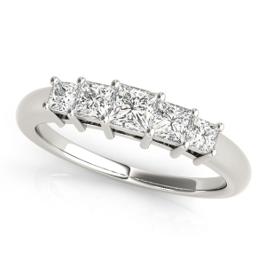 Ameli Lab-Created Prong-Set Eternity Diamond Rings