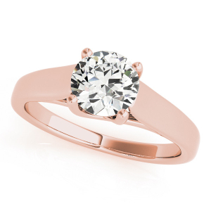 Jerzi Natural Diamond Rose Gold  Engagement Rings