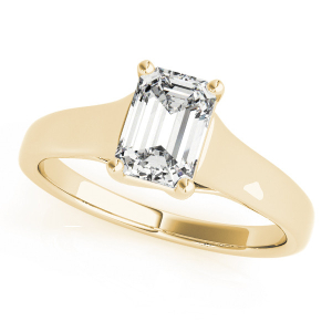 Leonie Natural Diamond Yellow Gold  Engagement Rings