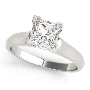 Dianna Natural 4 Prong Solitaire Diamond Rings