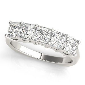 Sherly Lab-Created Prong-Set Eternity Diamond Rings