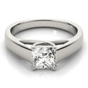 Danitza Natural 4 Prong Solitaire Diamond Ring