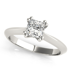 Drea Natural Double Prong Diamond Solitaire Rings