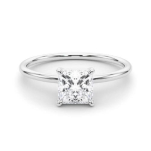 Dollie Natural 4 Prong Solitaire Diamond Rings