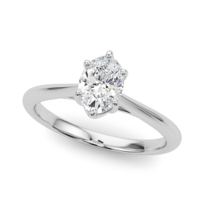 Daylee Natural 6 Prong Solitaire Diamond Rings