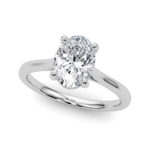 Daisie Natural 4 Prong Solitaire Diamond Rings