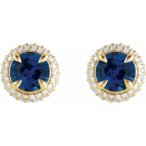 Tammara Blue Sapphire Rose Gold 