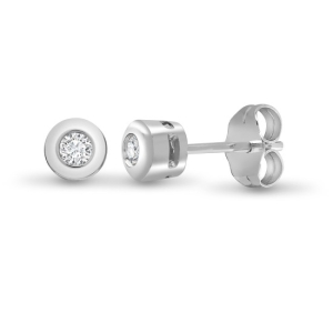 Natural Round cut Diamond Earrings