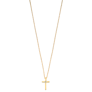 Ariely Natural Diamond Yellow Gold Bezel-Set Solitaire Pendant Necklaces