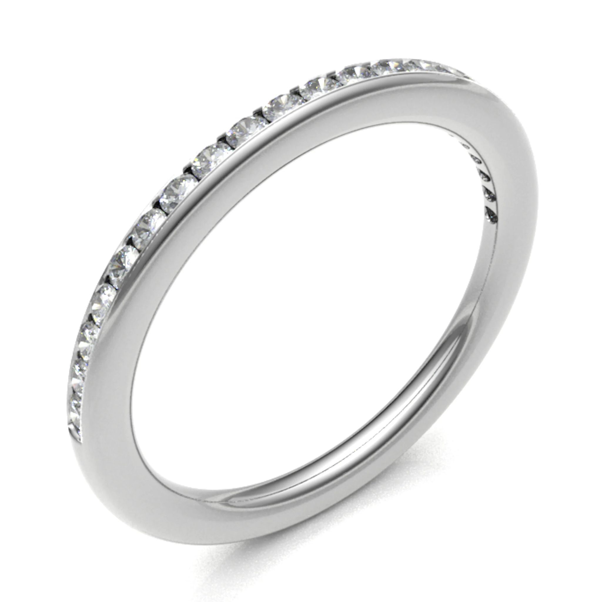 0.25 - 1.75 Carat Lab-Created Eternity Diamond Rings