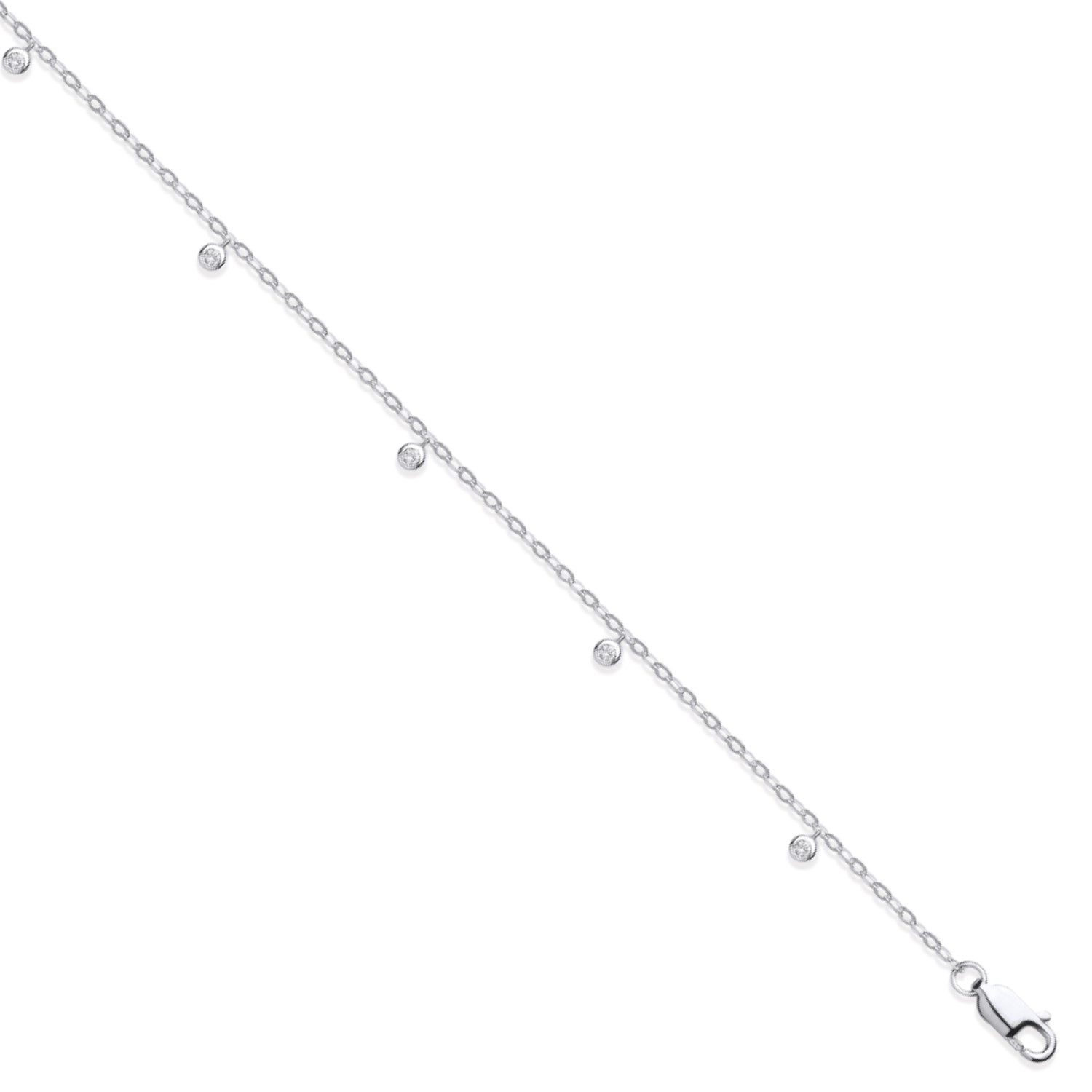 Diamond| Chain Bracelet | SB_13008 | Sunshine Diamonds