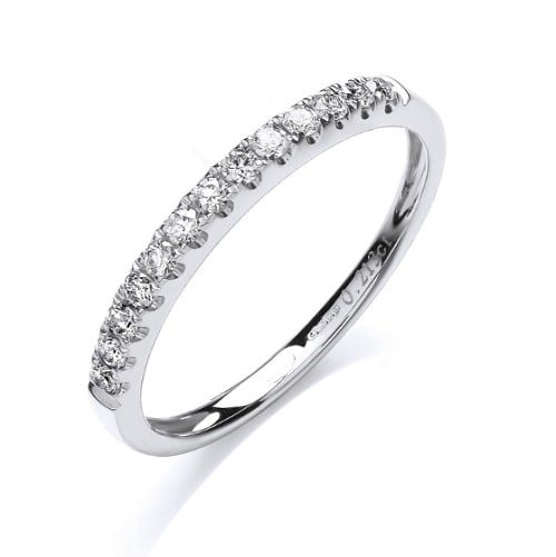 0.20 Carat Natural  Eternity Diamond Rings