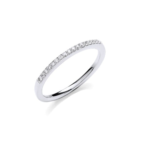 0.10 Carat Natural  Eternity Diamond Rings