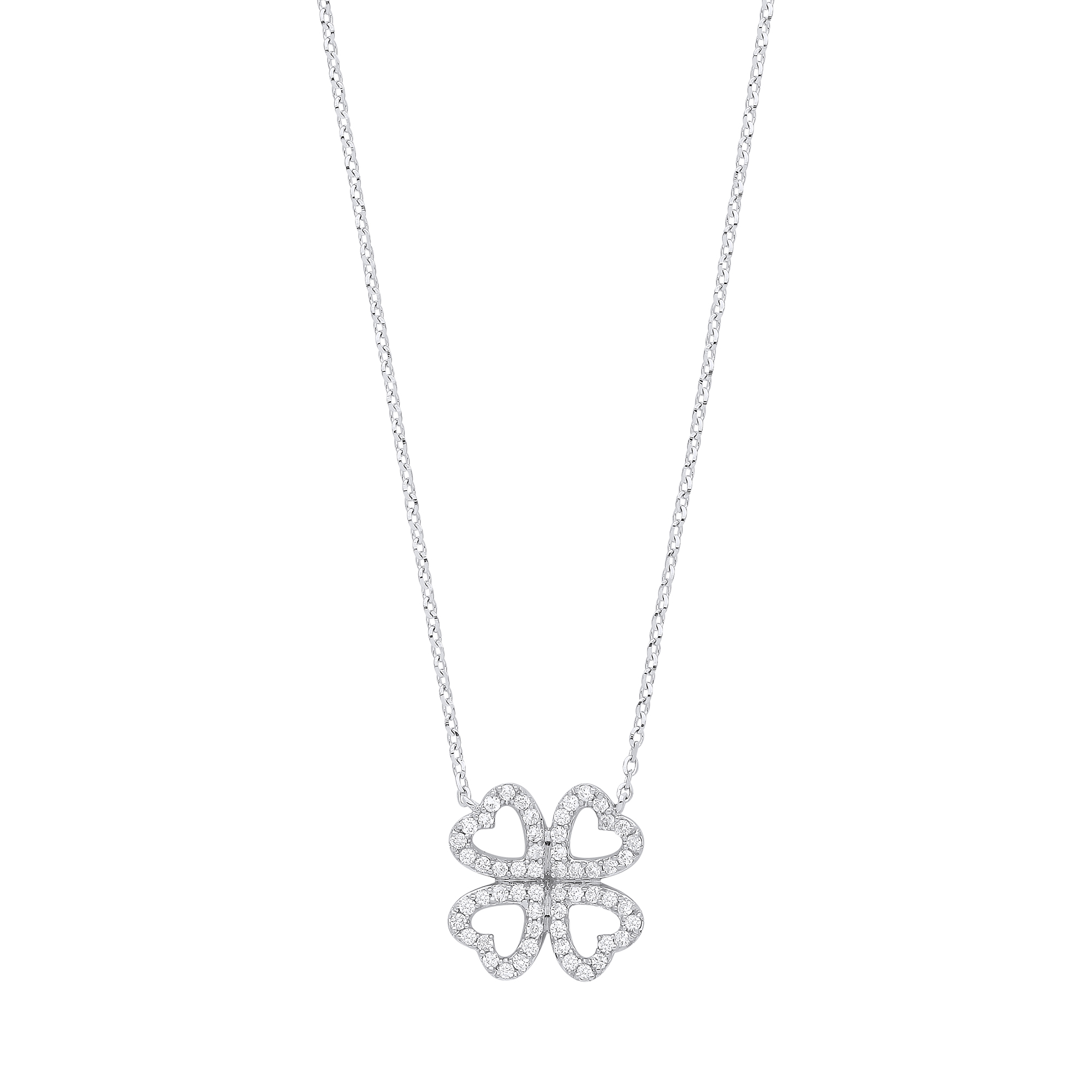 0.18 Carat Natural Diamond  Pendants Necklaces