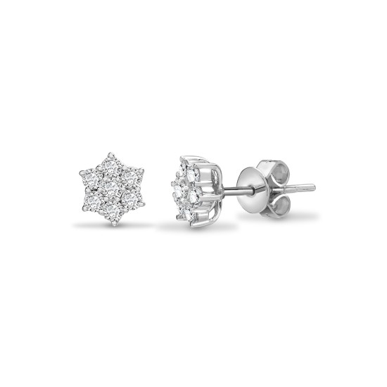 0.50 - 2.00 Carat Natural  Diamond Earrings