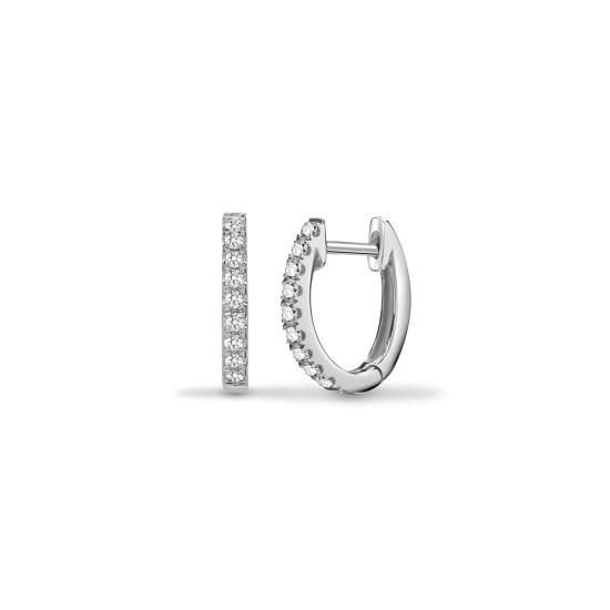 0.14 Carat Natural  Diamond Earrings