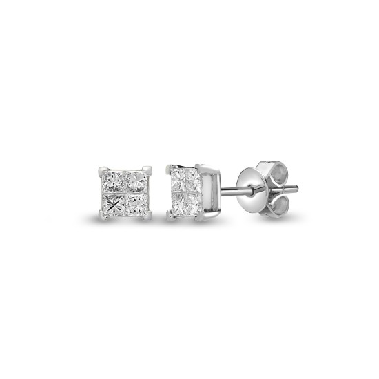 0.34 - 1.00 Carat Natural  Diamond Earrings