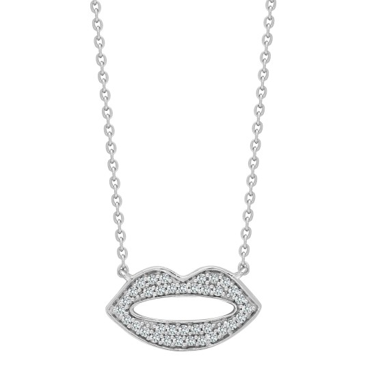 0.15 Carat Natural Diamond  Pendants Necklaces