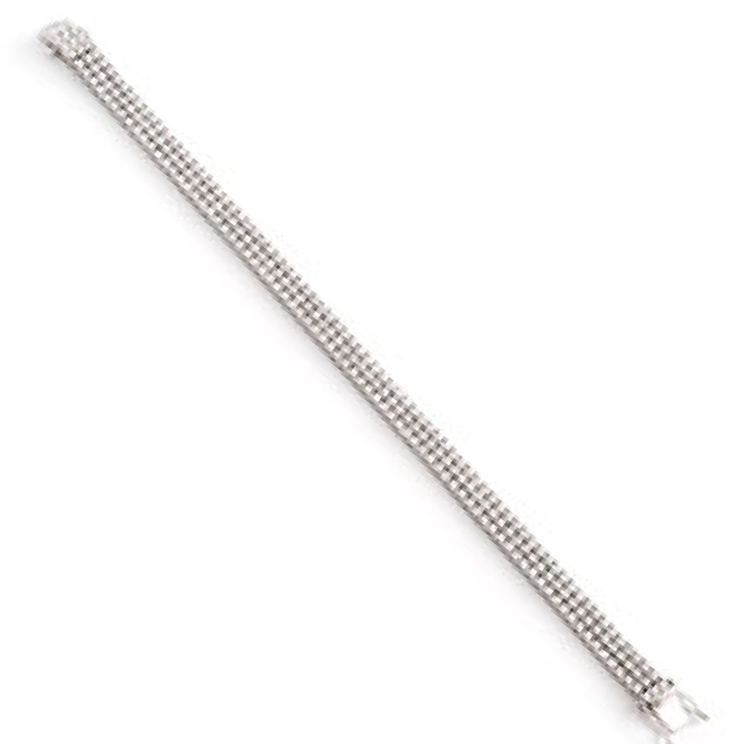 6.5 Ct Natural Diamond Round Cut Suzilah  Designer Bracelets in 18K White Gold