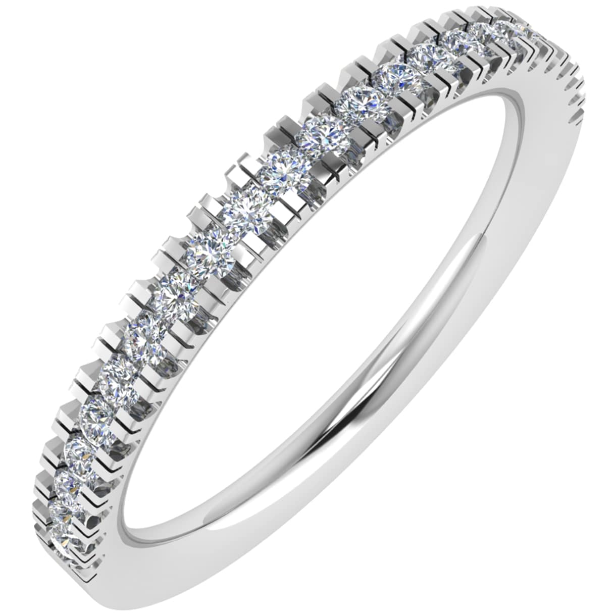 0.25 - 1.00 Carat Lab-Created Eternity Diamond Rings
