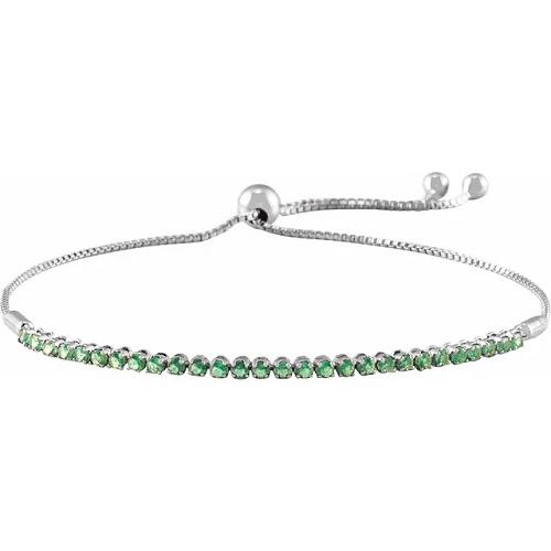 1.12 Carat Emerald  Gemstone Bracelets