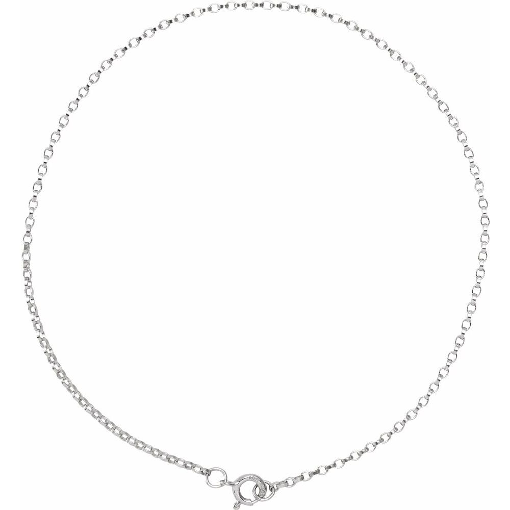 Scarletta Chain Bracelets in 18K White Gold