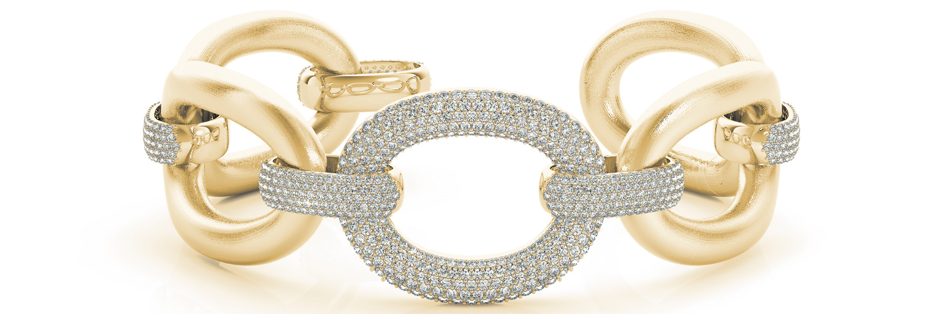 5.15 Ct Lab-Created Round Cut Lucille Diamond Bangles Bracelets in Silver 925