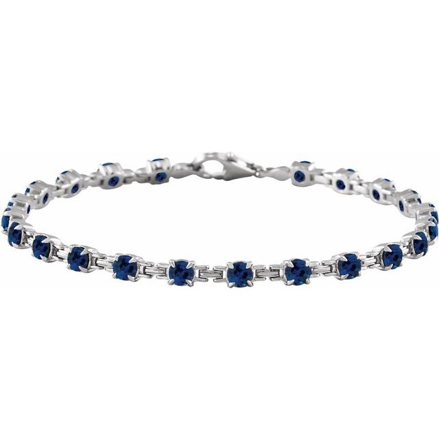 10.55 Ct Round Cut Tonja  Bracelets in Silver 925