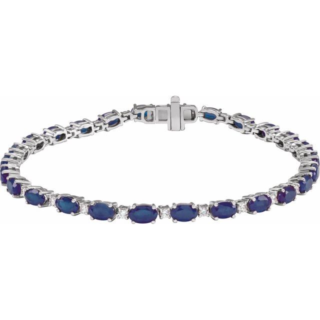 1 Ct Oval Cut Talicia  Bracelets in Silver 925