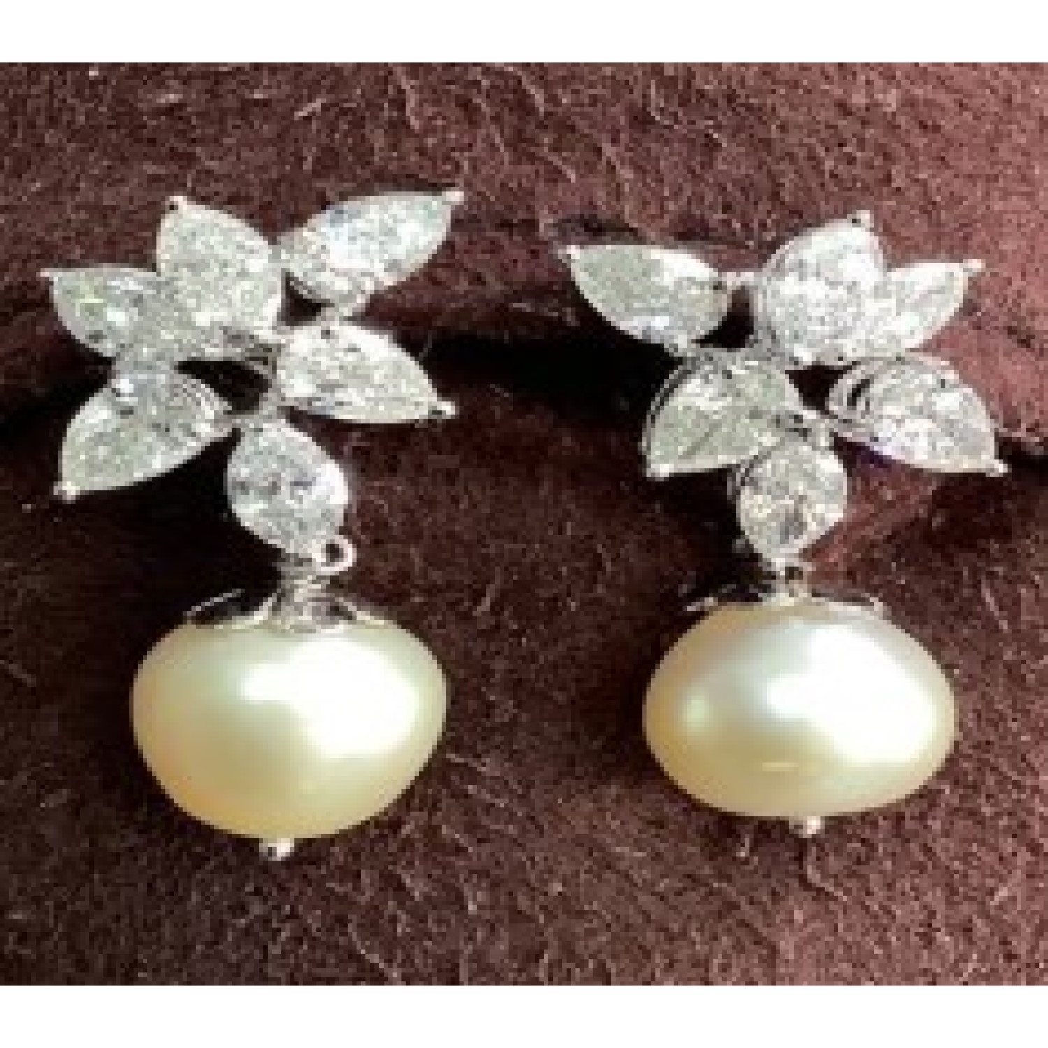 17.66 Carat Natural Drop Diamond Earrings