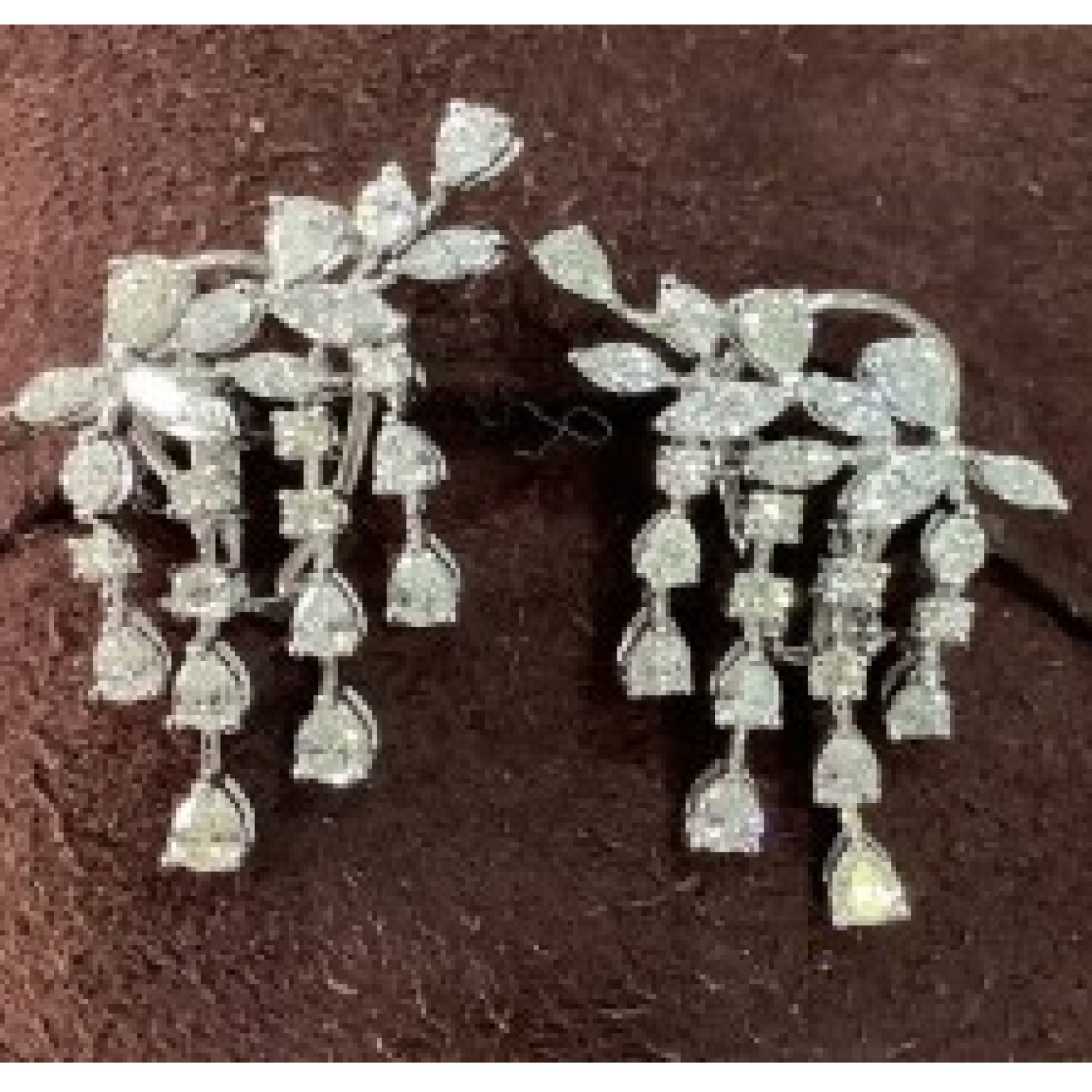 Natural Designer Diamond Earrings