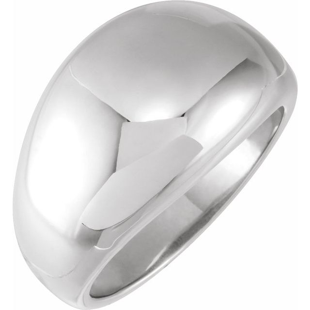 Bostan Sterling Silver Rings in 9K White Gold