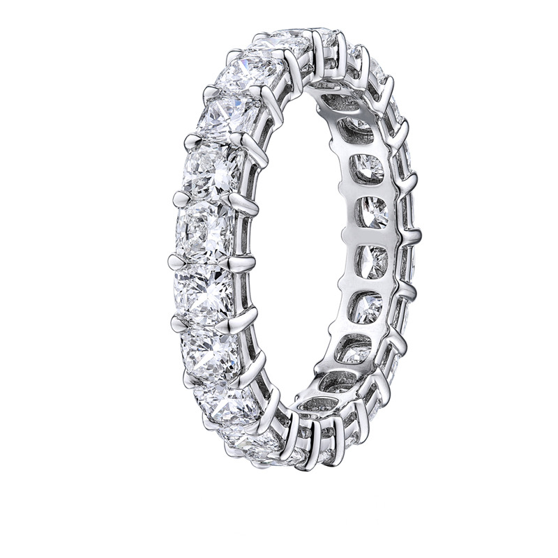 1.75 - 3.50 Carat Lab-Created Eternity Diamond Rings
