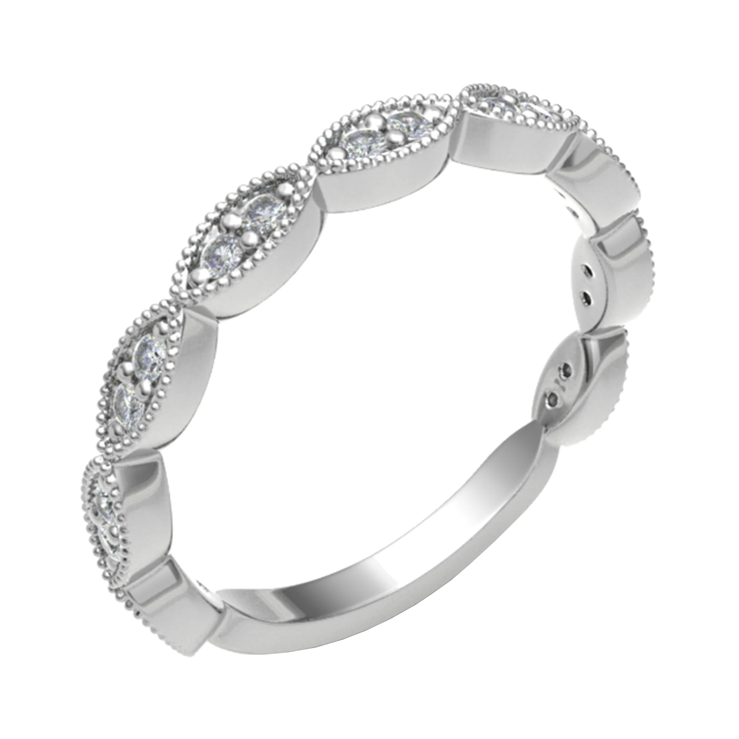0.20 Carat Lab-Created Eternity Diamond Rings