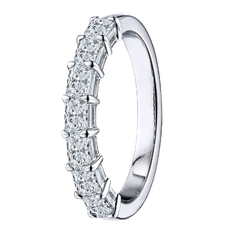 0.75 - 1.50 Carat Lab-Created Eternity Diamond Rings