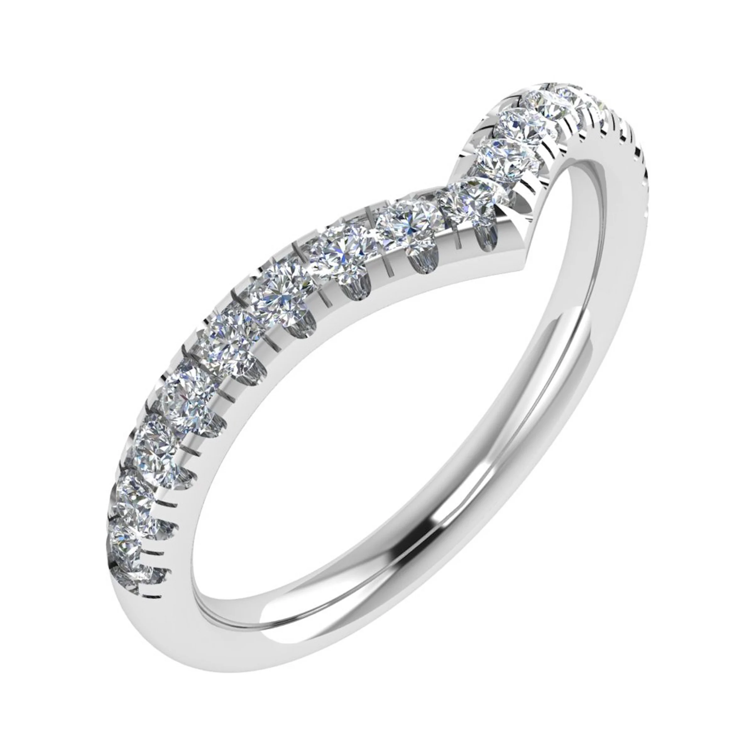 0.33 Carat Natural Eternity Diamond Rings