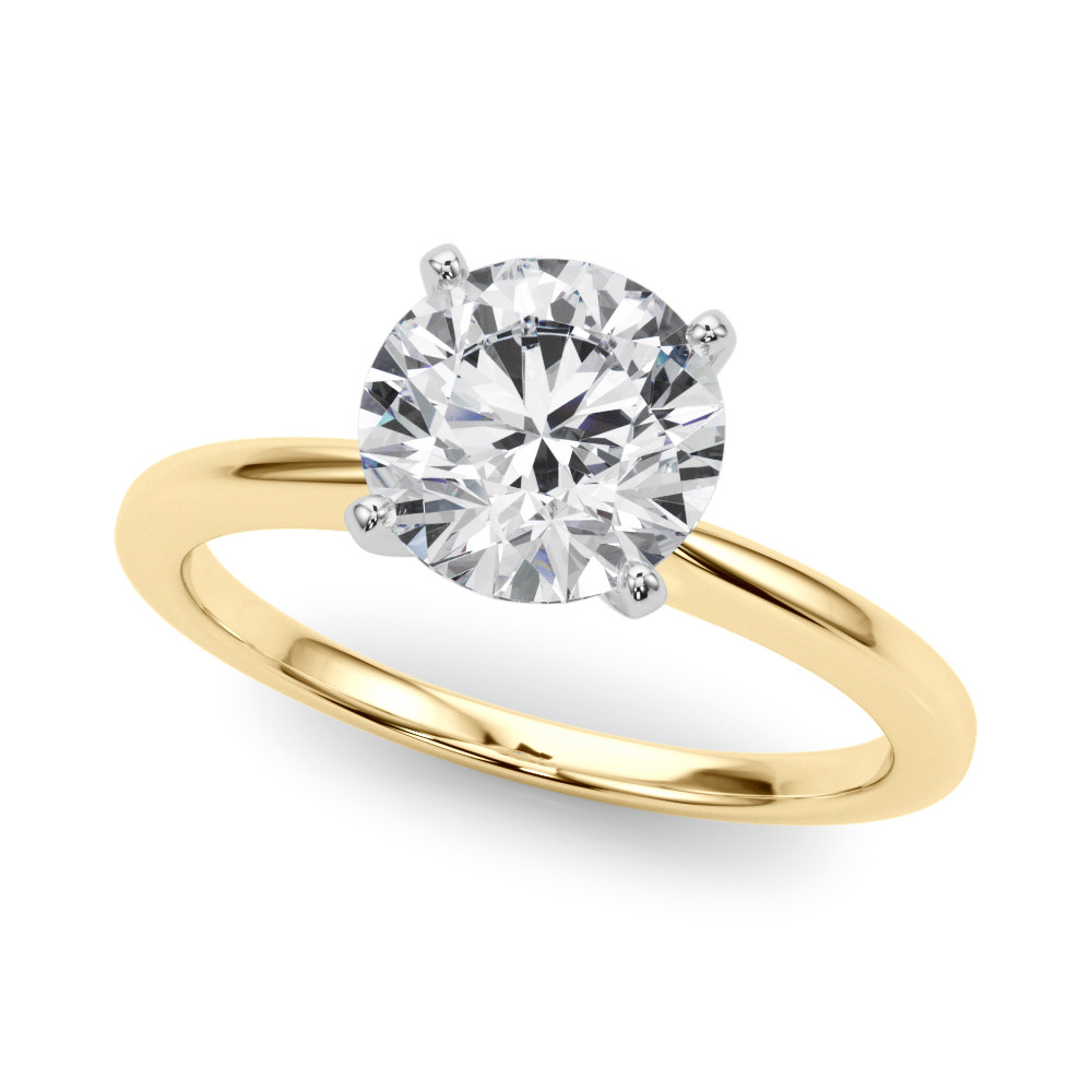 3.3 Ct Lab-Created Diamond Round Cut Jamie  in 14K White Gold