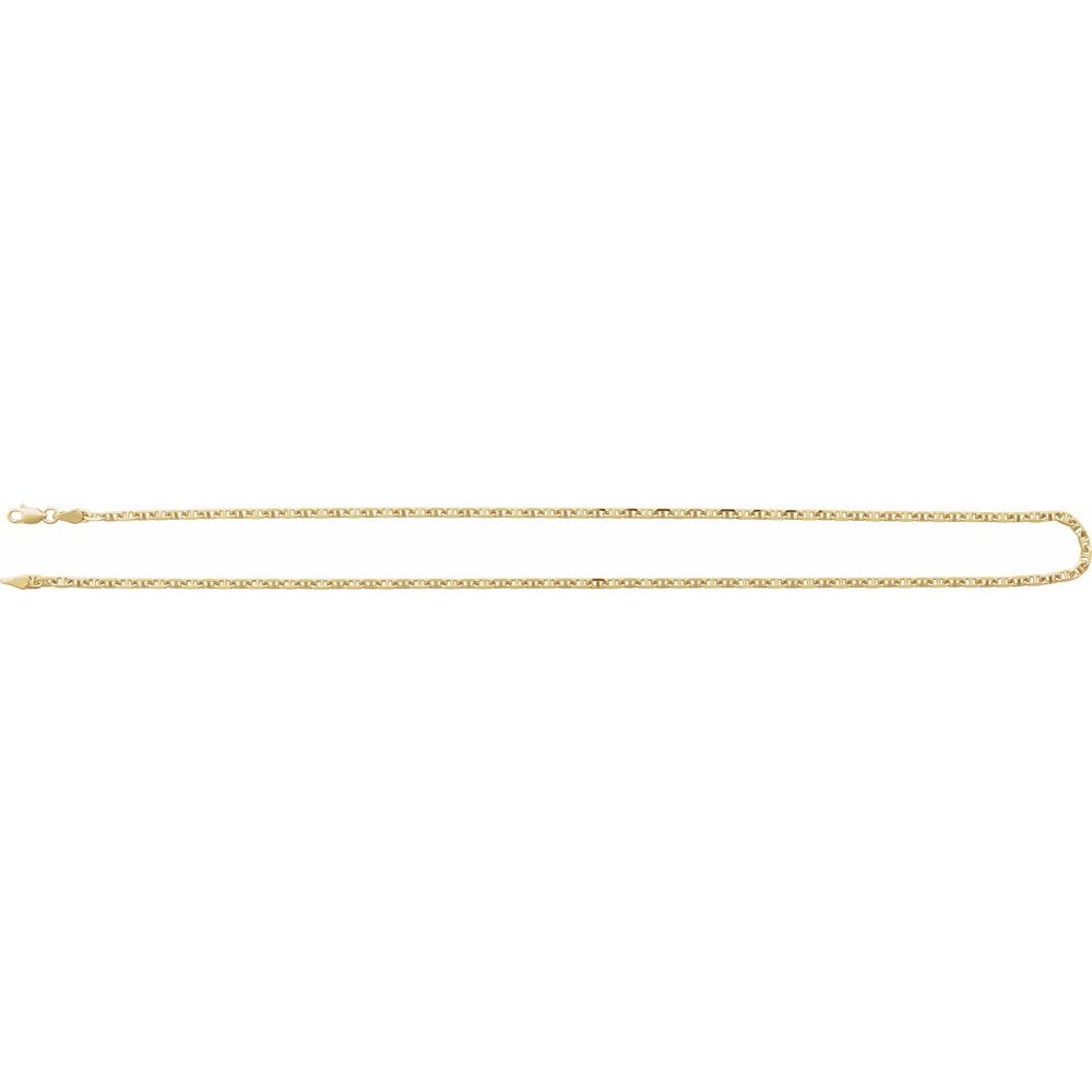 Vanisha Chain Necklaces in 18K White Gold