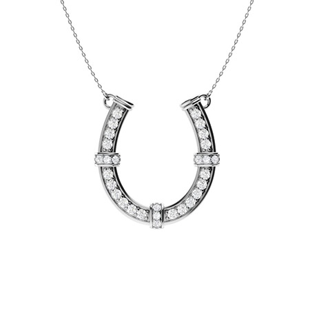 0.10 Carat Natural Diamond Designer Pendants Necklaces