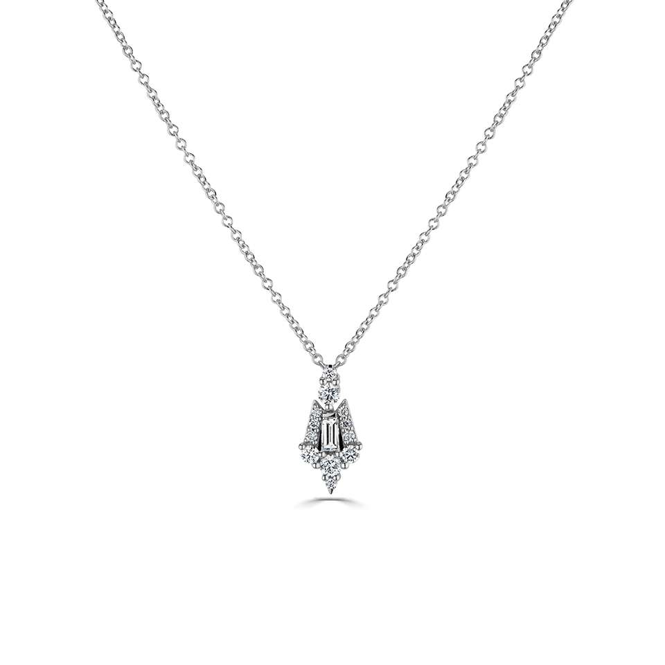 1.07 Carat Natural Diamond Chain Necklaces