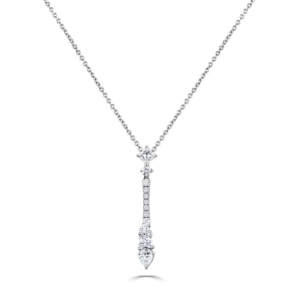 0.94 Carat Natural Diamond Chain Necklaces