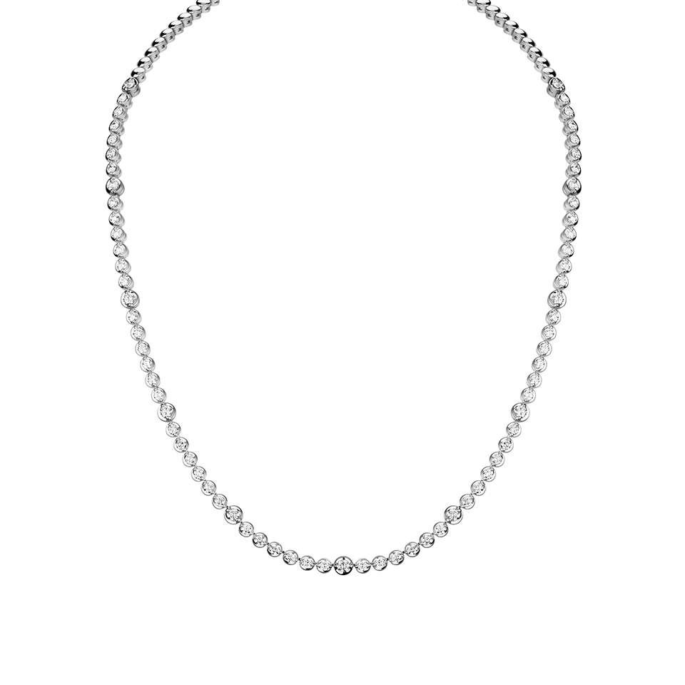 3.00 Carat Natural Diamond Chain Necklaces
